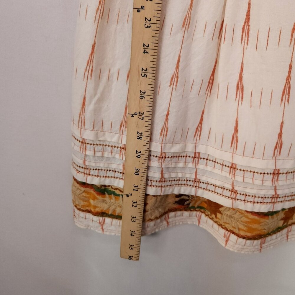 New Romantics Free People Dress Womens 10 Bohemian Embroidered Pockets - Picture 4 of 13